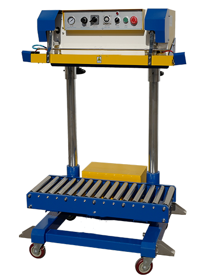 Pneumatic heat sealing machine