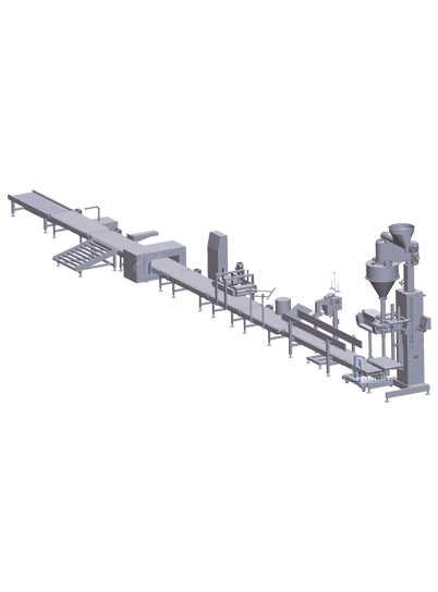 25kg large bag packaging produ