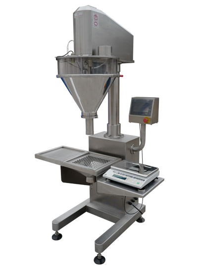 DH-B2 screw metering filling a
